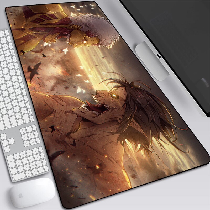 Attack On Titan – Different Characters Themed High-Quality Mouse Pads (15+ Designs) Keyboard & Mouse Pads