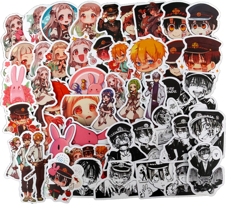 Toilet Bound Hanako-Kun – All-in-One Characters Stickers Pack (50 Pieces) Posters