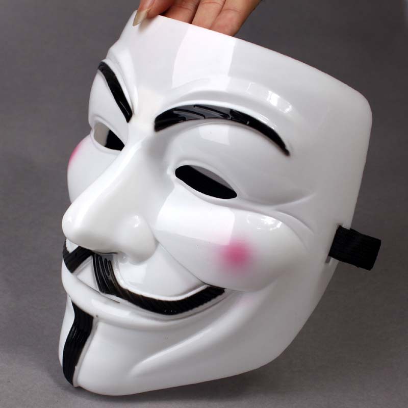 The Anonymous Smiling Scary Mask (2 Designs) Face Masks