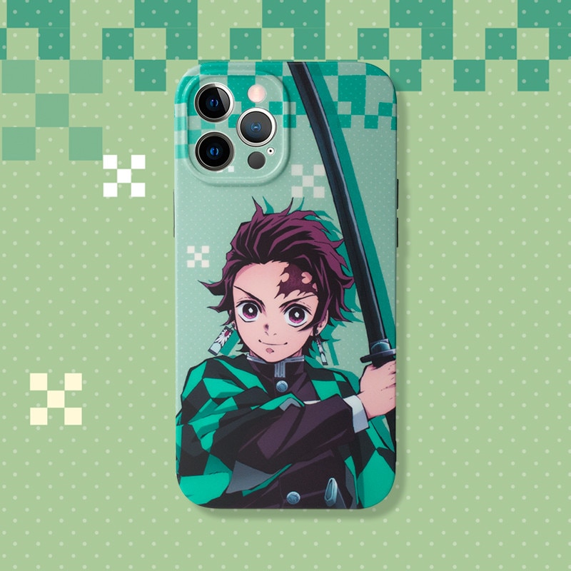 Demon Slayer – Cool Characters Themed iPhone Covers (7 – 12 Pro Max) Phone Accessories