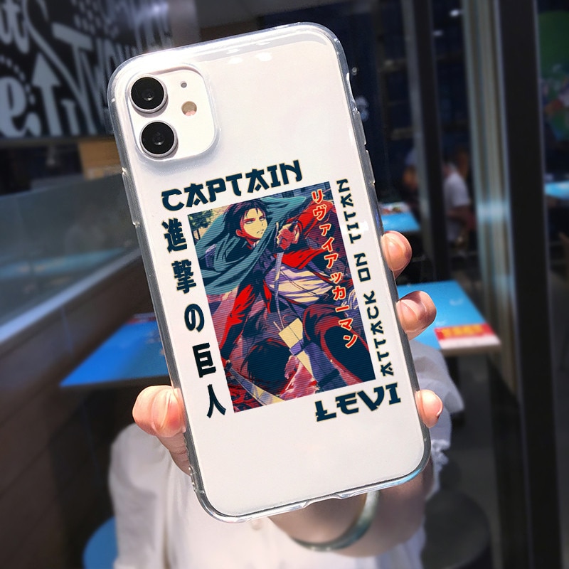 Attack on Titan – Different Amazing Characters Themed iPhone Covers (6s – 12 Pro Max) Phone Accessories