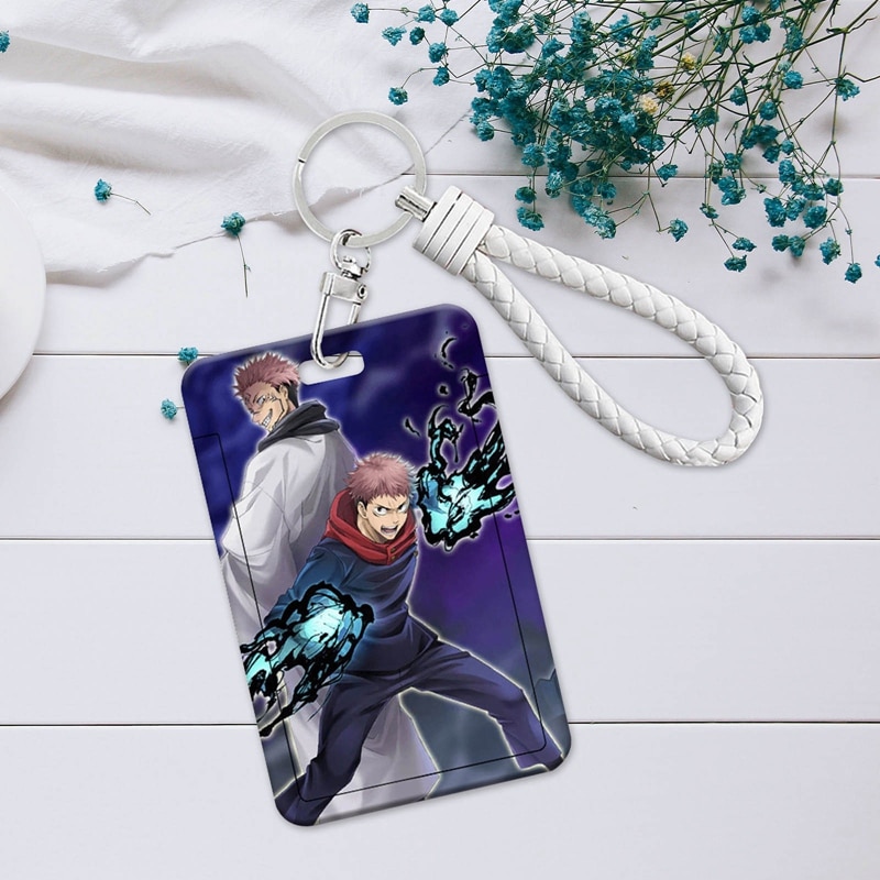 Jujutsu Kaisen – Different Characters’ Stylish ID Cards with Keychain Holders (10 Designs) Cosplay & Accessories