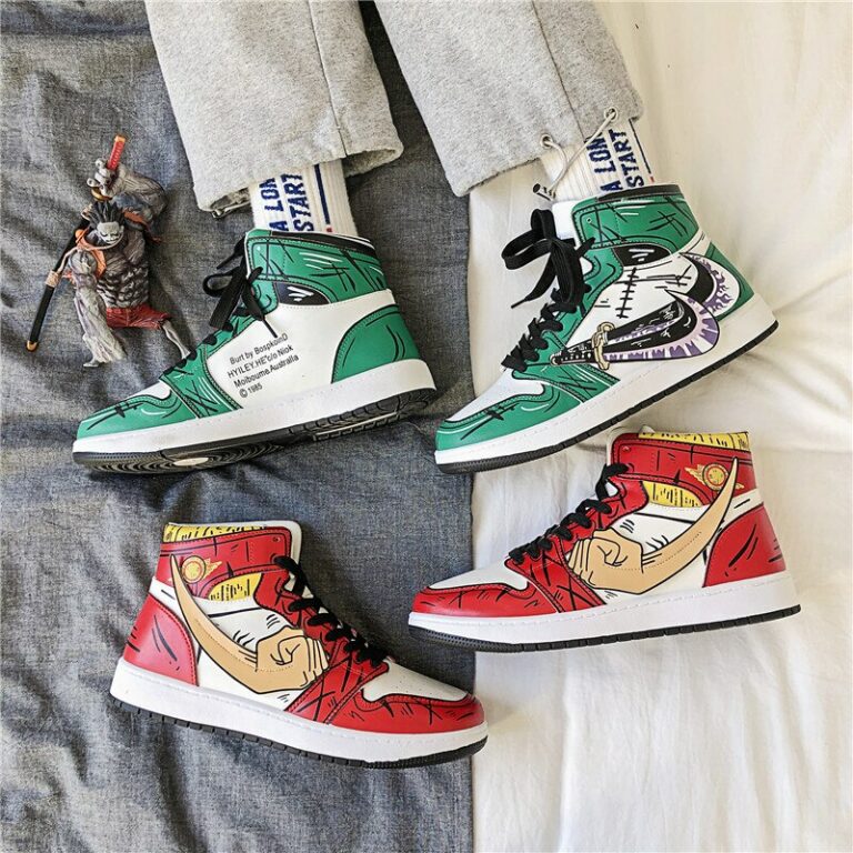 Buy One Piece Luffy & Zoro Themed Sporty Sneakers (+10