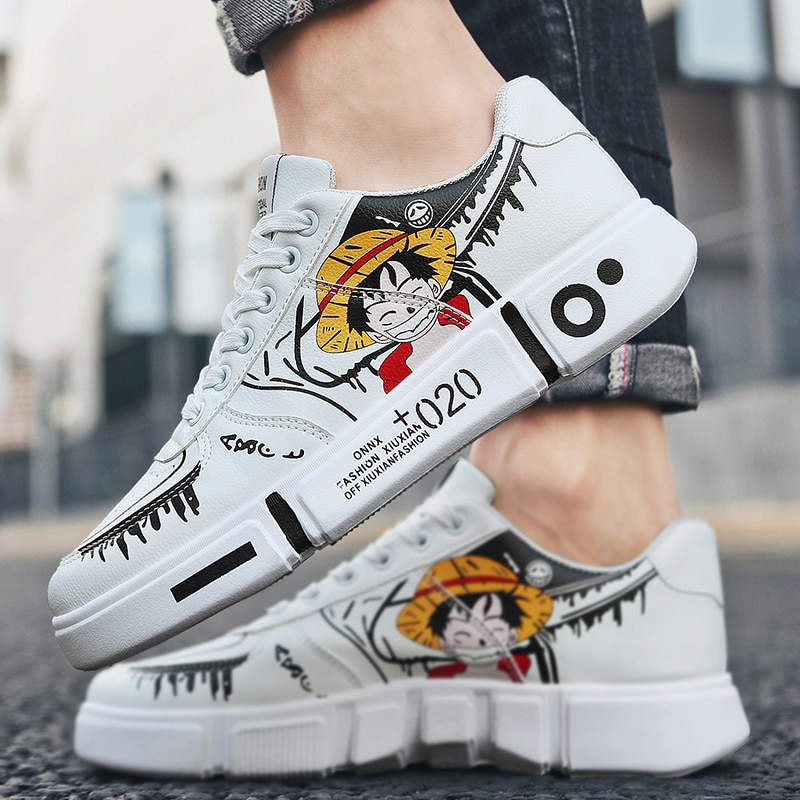 Buy One Piece - Luffy & Zoro Themed Sporty Sneakers (+10 Designs ...