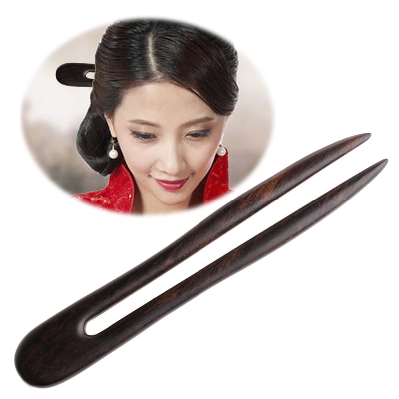 Japanese Style Wooden Hairpin Cosplay & Accessories