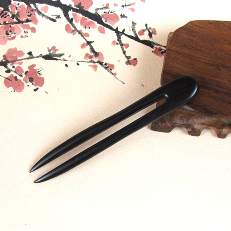 Japanese Style Wooden Hairpin Cosplay & Accessories
