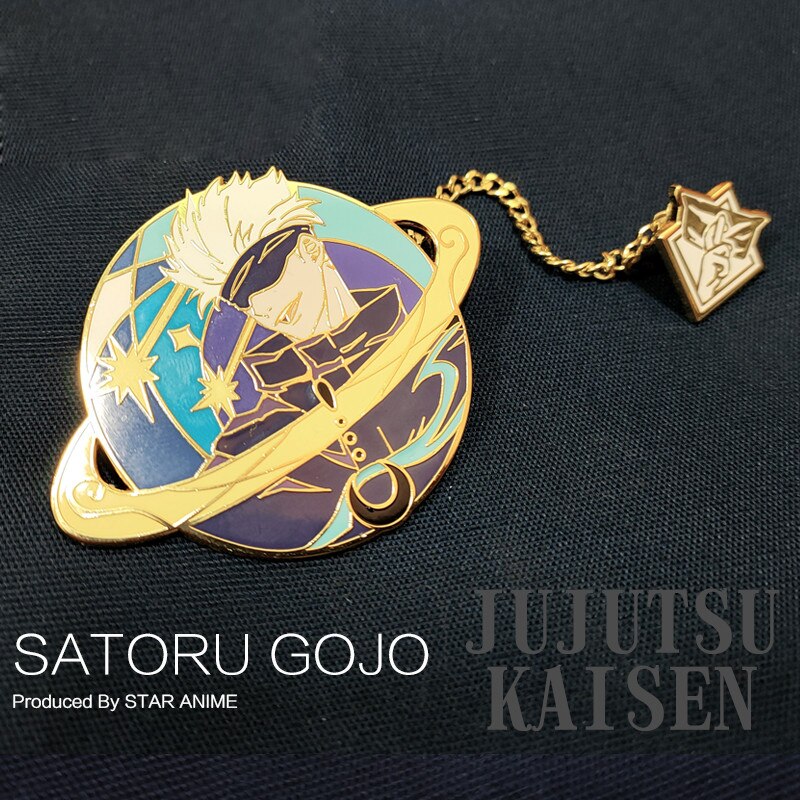 Jujutsu Kaisen – Different Characters Themed Brooch Pins (9 Designs) Pendants & Necklaces