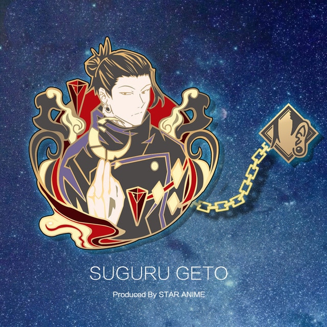 Jujutsu Kaisen – Different Characters Themed Brooch Pins (9 Designs) Pendants & Necklaces