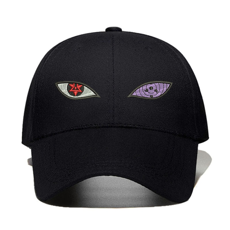 Naruto – Sharingan, and Rinnegan Themed Amazing Caps (10+ Colors) Caps & Hats