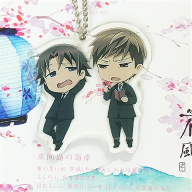 Junjo Romantica – Different Characters Themed Romantic Keychains (4 Designs) Keychains