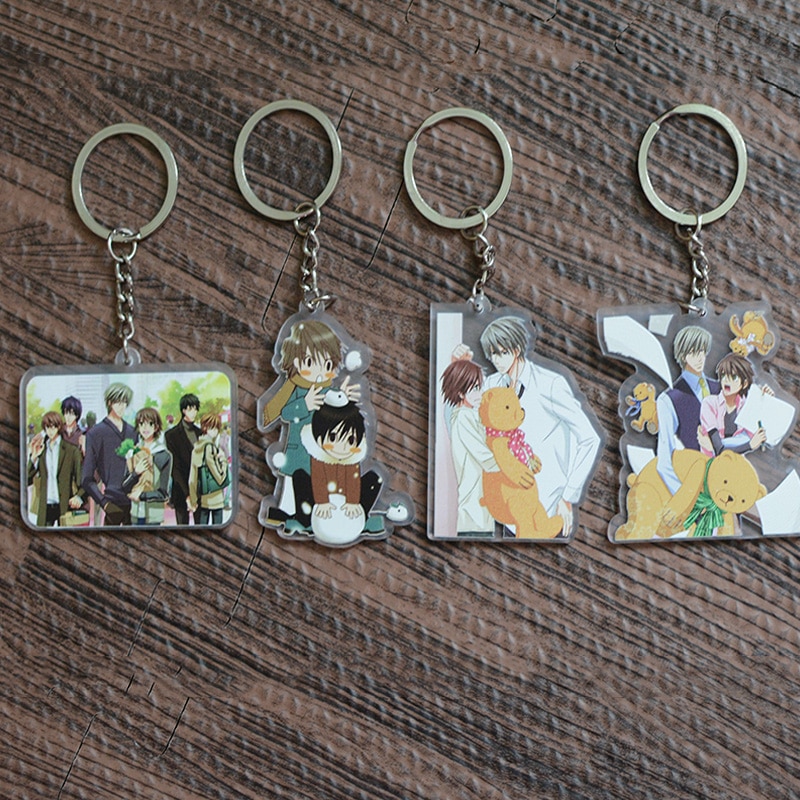 Sekaiichi Hatsukoi – Different Characters Themed Cute Little Keychains (4 Designs) Keychains