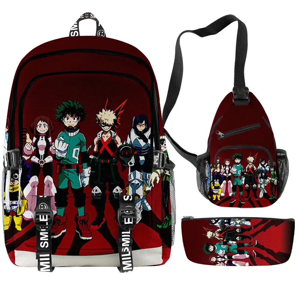 My hero academia book bags hot sale