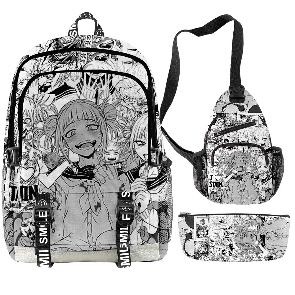 Japan Anime My Hero Academia Backpacks School Bags Boys Girls Teenage Students Cosplay Anime Cartoon Laptop Sports Travel Bags Uncategorized