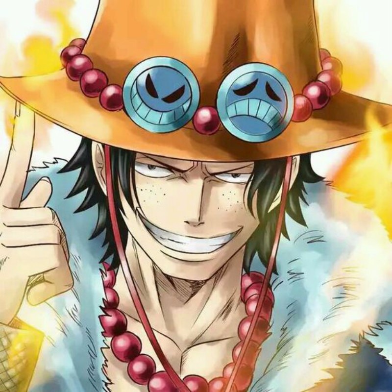 One Piece Cosplay Accessories  Piece Ace Cosplay Necklace