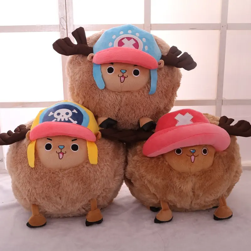 1pc 35cm Cartoon Chopper Plush Doll Stuffed Anime Cute Chopper Plush Toys Soft Hand Warmer Lovely Pillows Kids Girls Gift Uncategorized