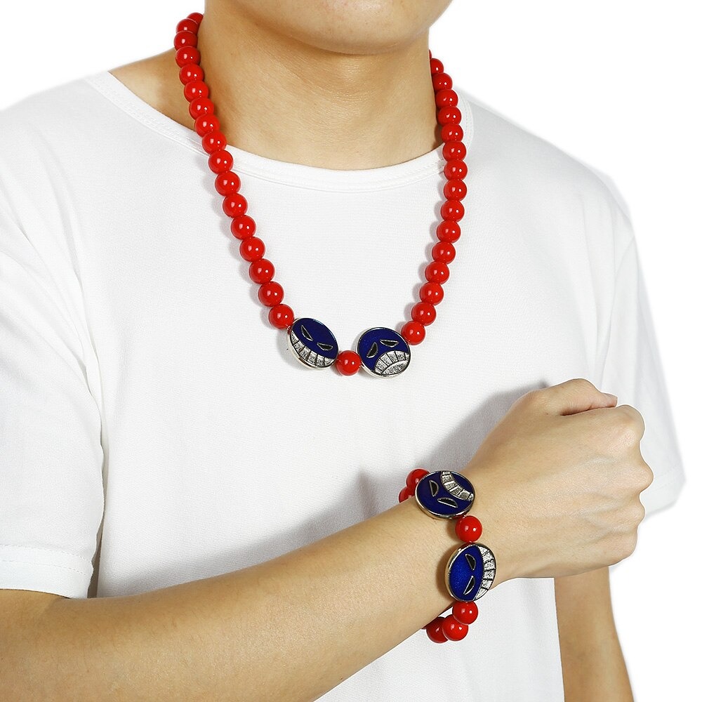 One Piece – Portgas D. Ace Beads Necklace (10 Designs) Pendants & Necklaces