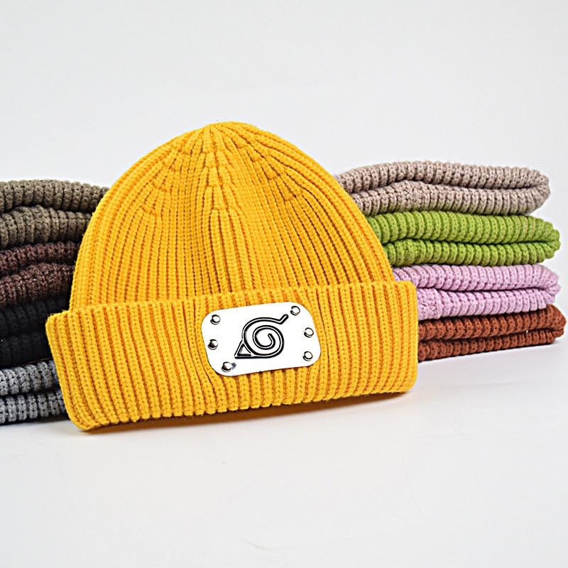 Naruto – Leaf Village Themed Winter Knitted Hats (10+ Designs) Caps & Hats