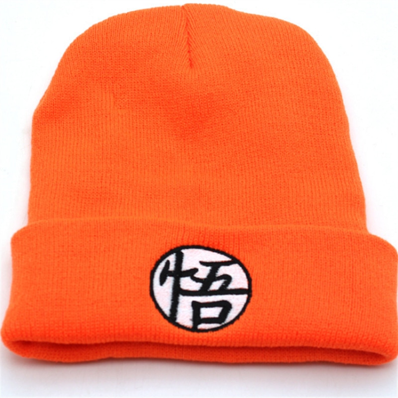 Dragon Ball – Goku Themed Black and Orange Beanies or Hats (4 Designs) Caps & Hats