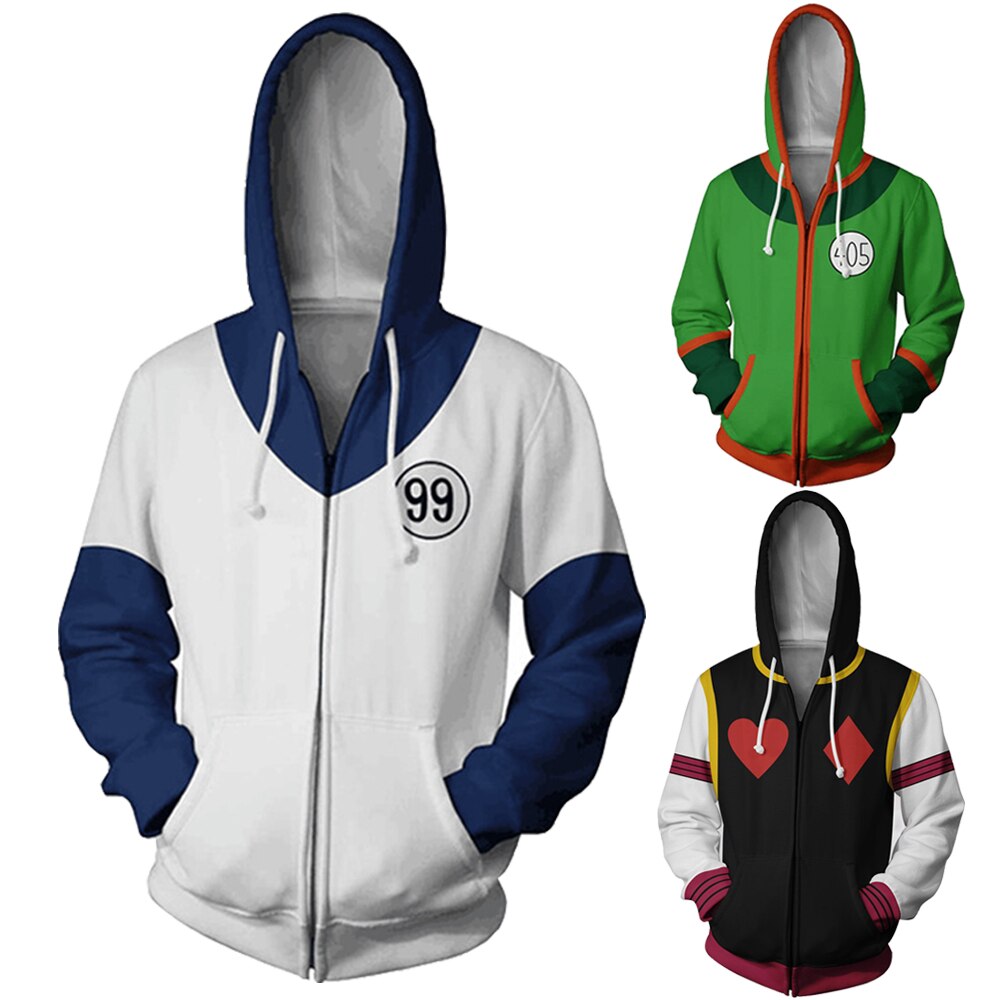 Hunter x Hunter – Hisoka, Killua, Gon Themed Awesome and Warm Hoodies (3 Designs) Hoodies & Sweatshirts