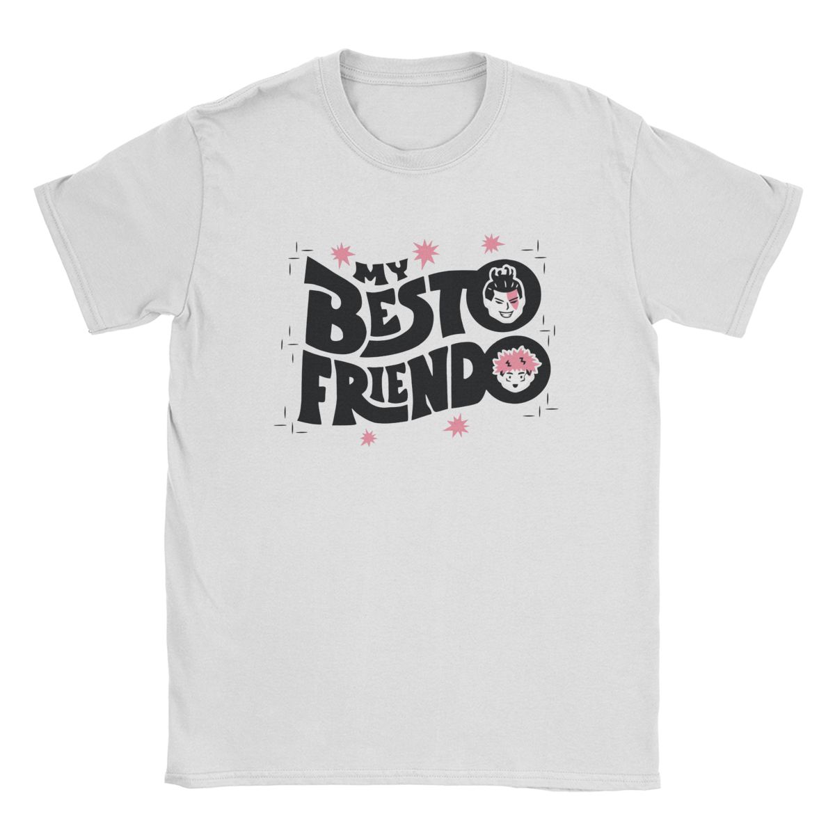 Jujutsu Kaisen – Yuji Itadori Saying Besto Friendo Themed Amazing T-Shirts (15+ Designs) T-Shirts & Tank Tops