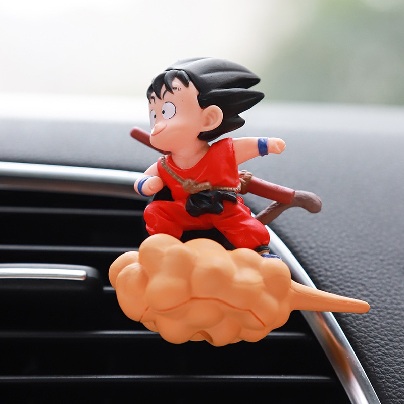 Dragon Ball – Goku on his Cloud Themed Amazing Car Air Freshener with Figures (6 Designs) Car Decoration