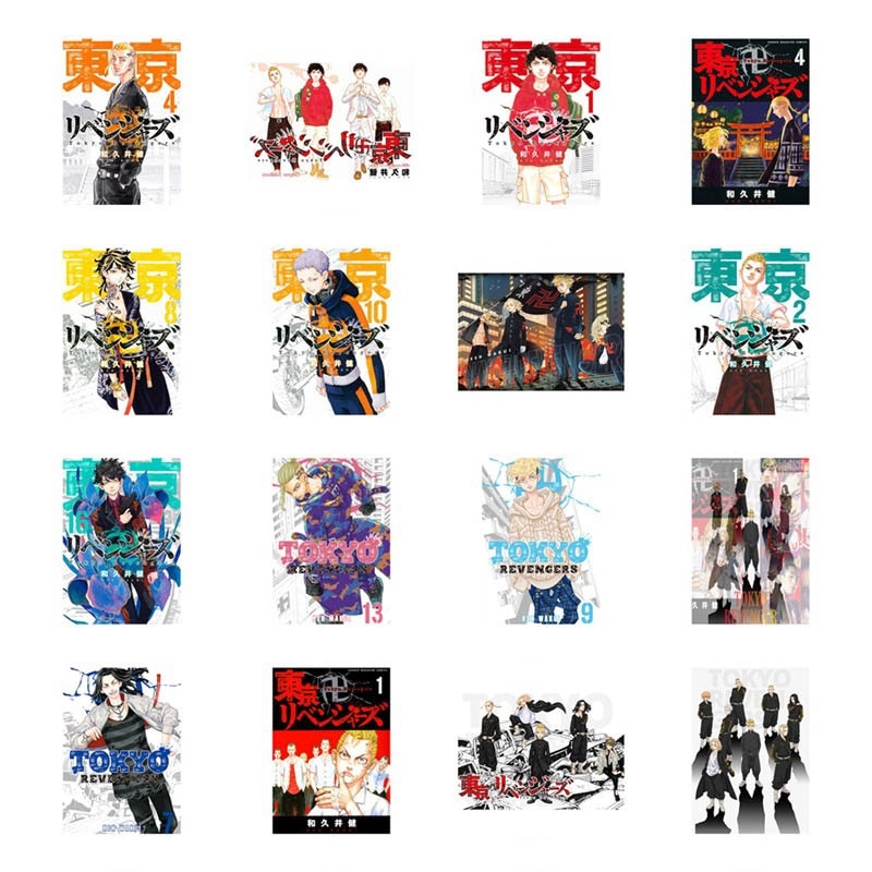 Tokyo Revengers – All-in-One Characters Themed HD Wall Posters (15+ Designs) Posters