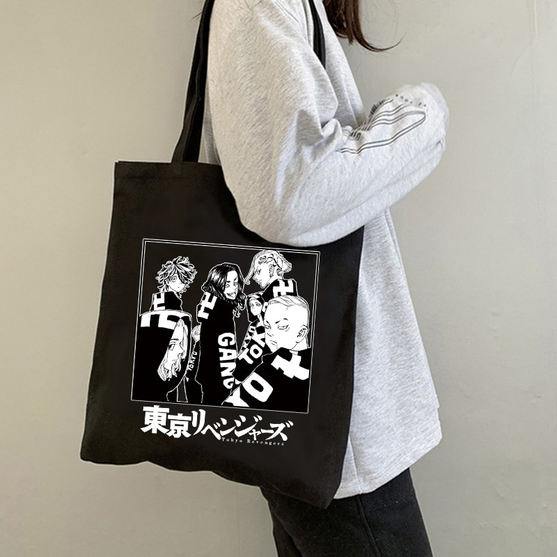 Tokyo Revengers – Different Characters Themed Cool and Spacious Shopping Bags (30+ Designs) Bags & Backpacks