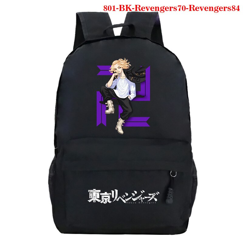 Tokyo Revengers – Different Characters Themed Amazing Backpacks for School (30 Designs) Bags & Backpacks