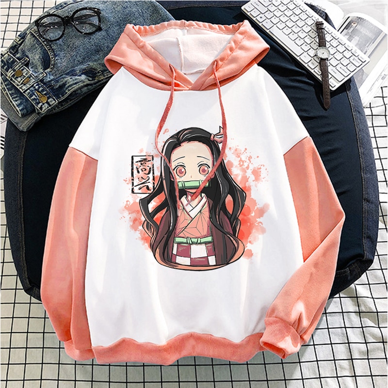 Demon Slayer – Nezuko Themed Cute Hoodies (5 Colors) Hoodies & Sweatshirts