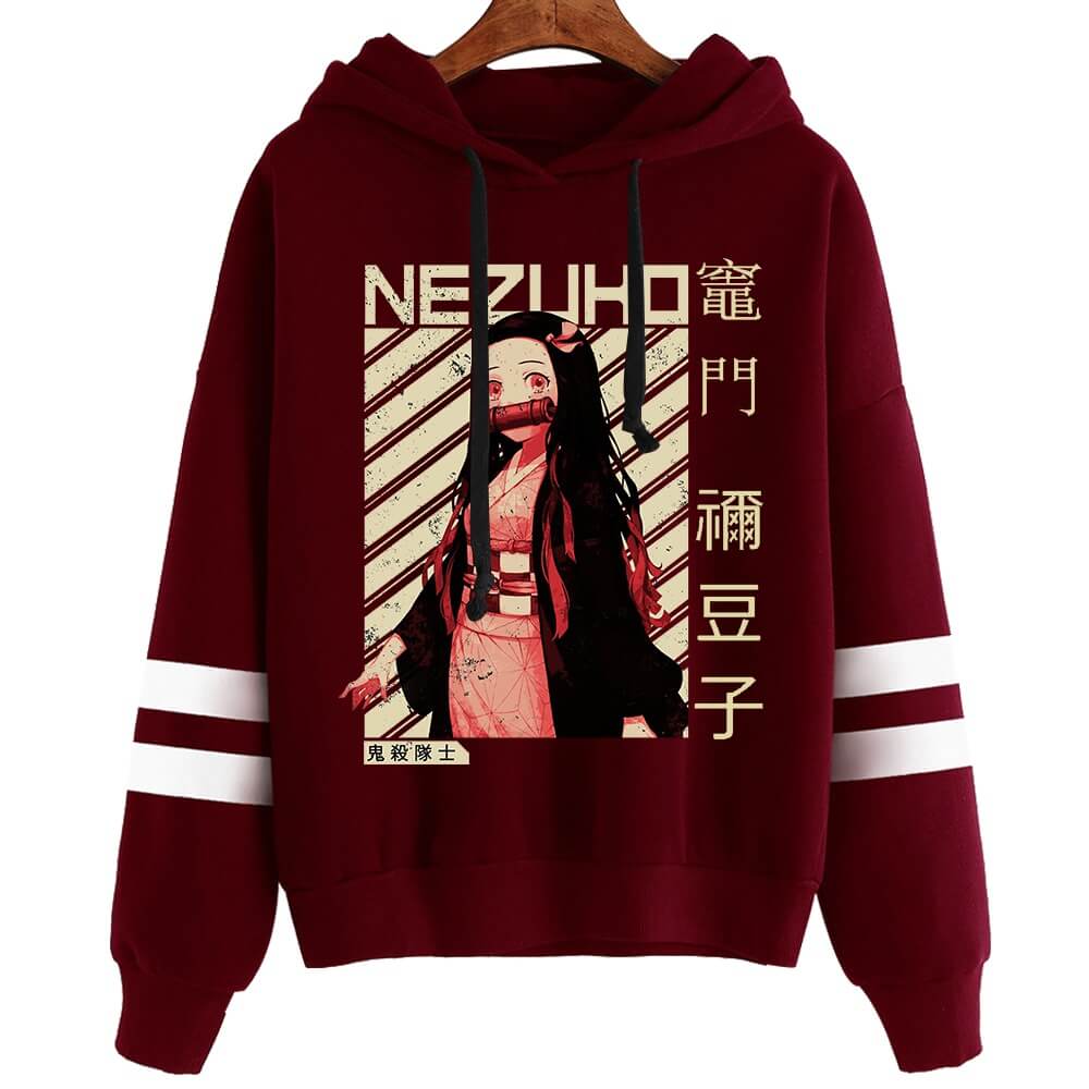 Demon Slayer – Nezuko and Tanjiro Themed Printed Hoodies (20+ Designs) Hoodies & Sweatshirts