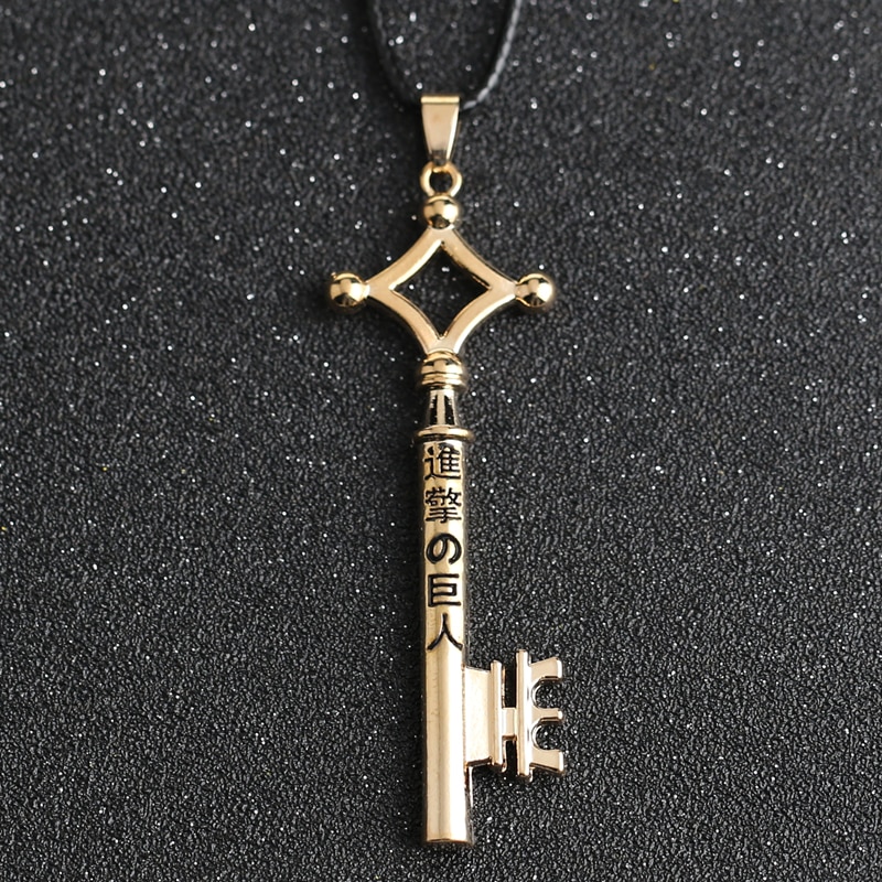 Attack On Titan – Eren’s Basement Key Themed Necklaces (3 Designs) Pendants & Necklaces