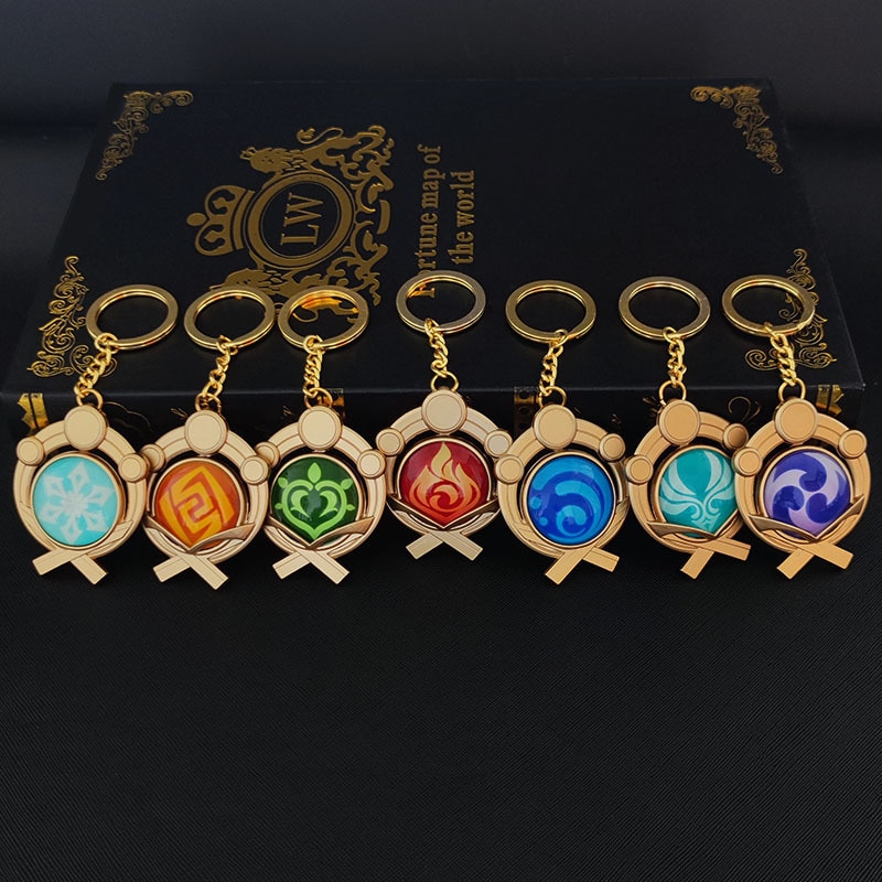 Genshin Impact – Different Visions Themed Beautiful Keychains (20+ Designs) Keychains
