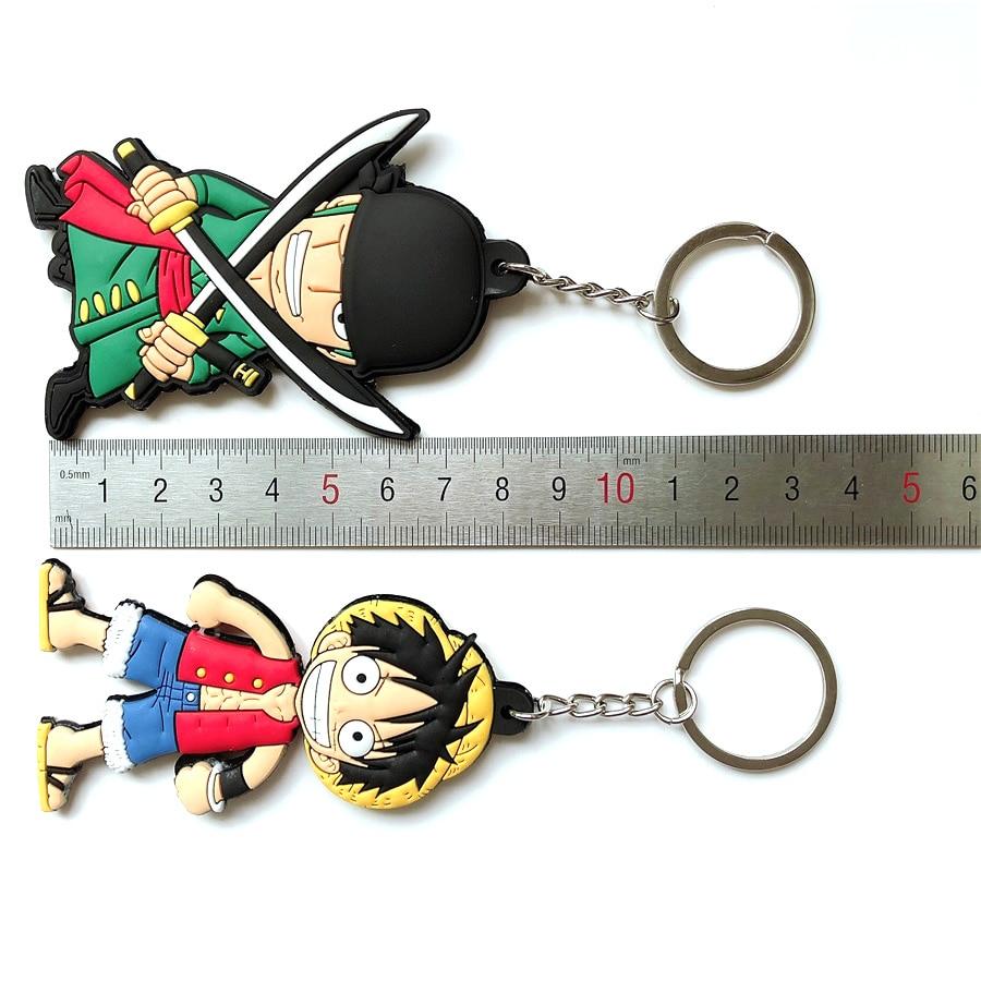 One Piece – Different Characters cute double-sided Keychains (15+ Designs) Keychains