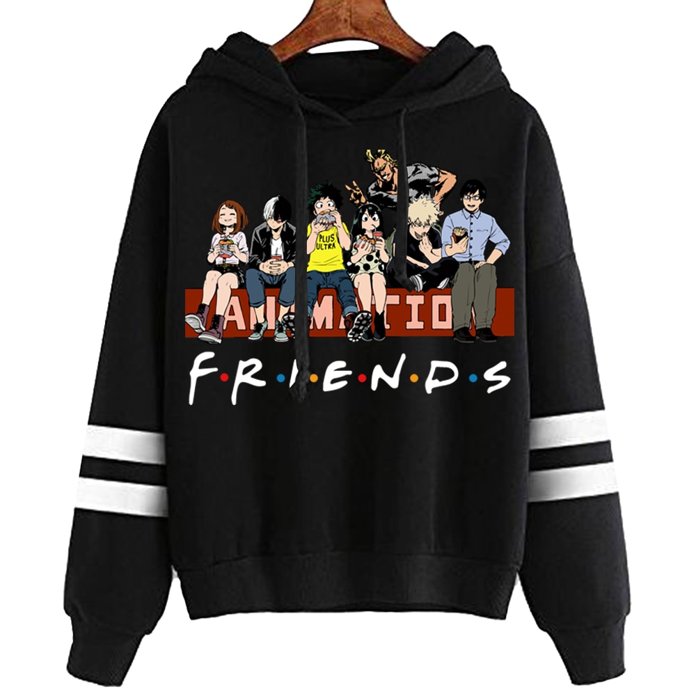 My Hero Academia X Friends – All-in-One Characters Themed Hoodies (5 Designs) Hoodies & Sweatshirts