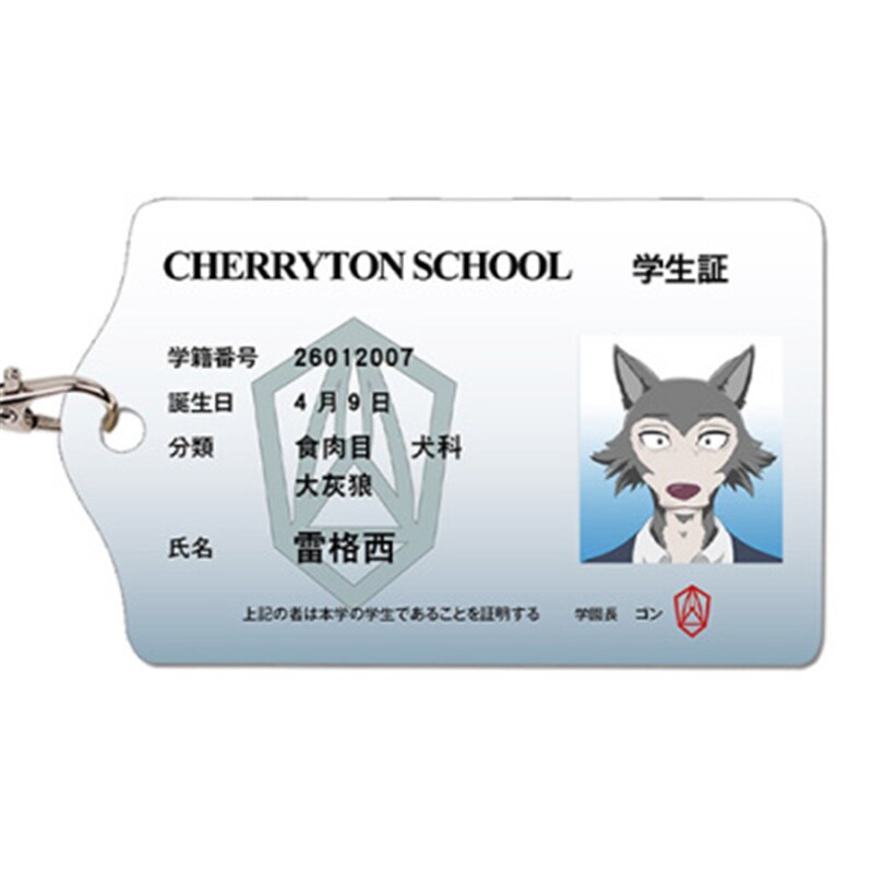 Beastars – Different Amazing Characters Themed Keychain Card Holders (3 Designs) Keychains