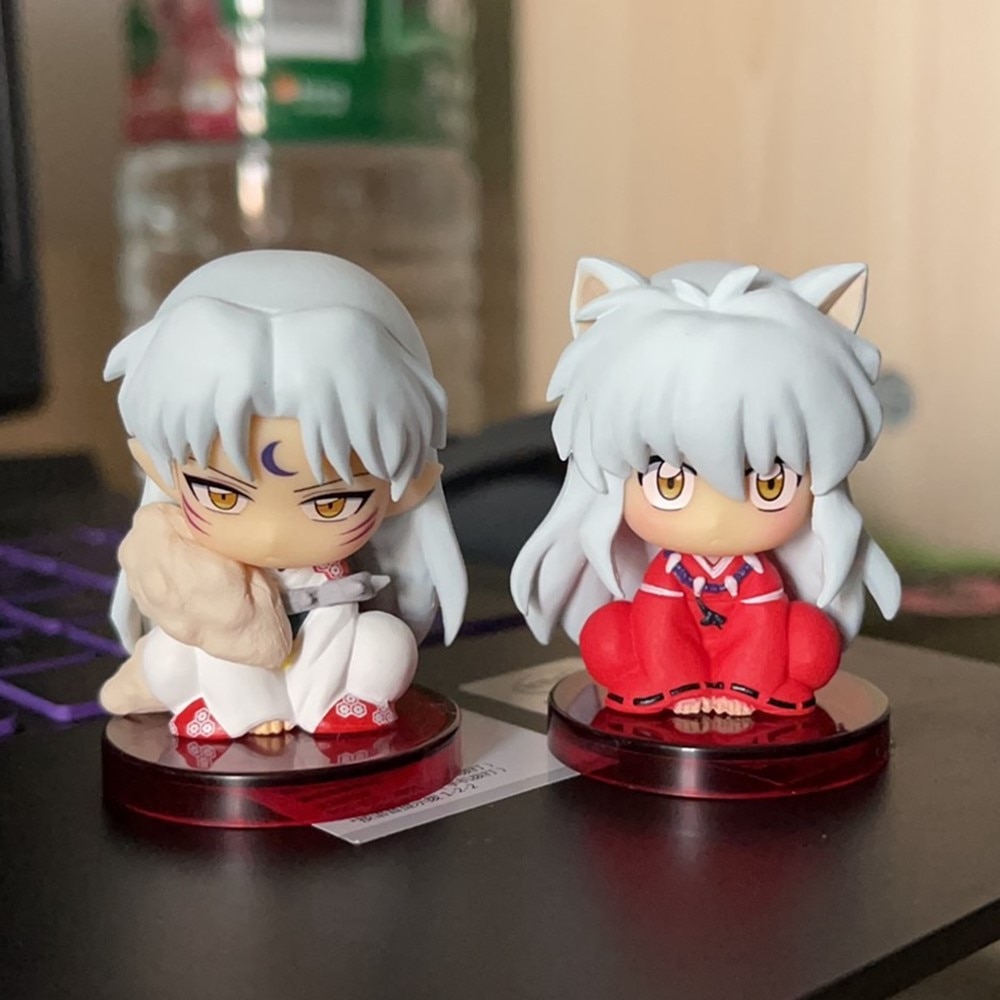 Inuyasha – Different Characters Themed Cute PVC Action Figures (Set of 4) Action & Toy Figures