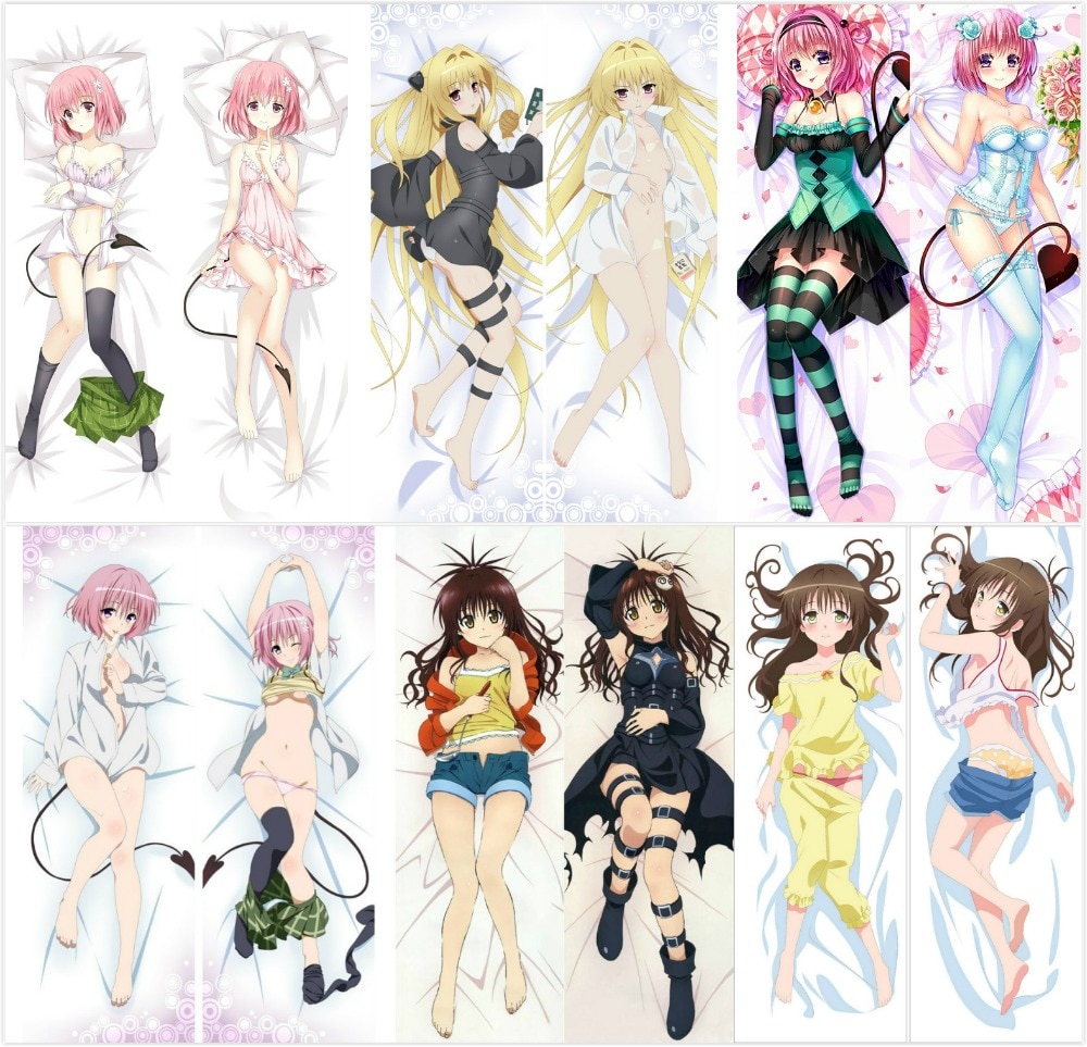 To Love-Ru – Different Characters Themed Dakimakura Hugging Body Pillow Covers (6 Designs) Bed & Pillow Covers
