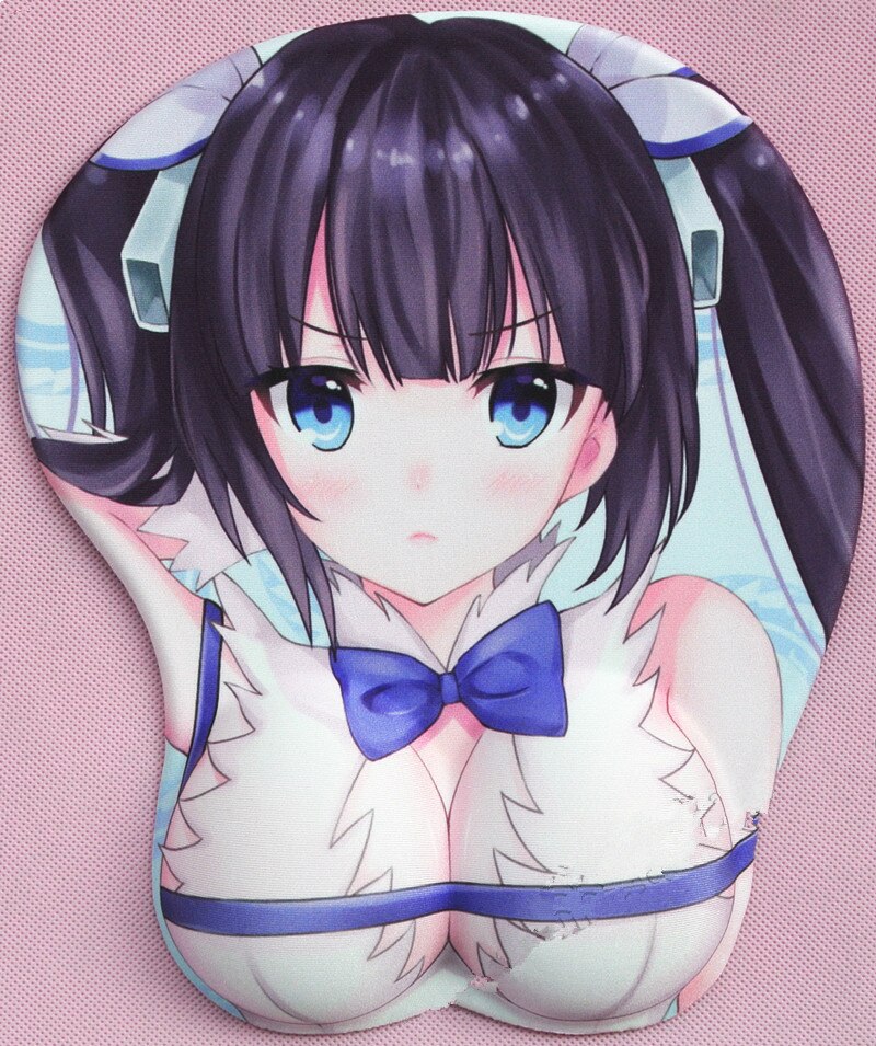 Cute Anime Girl Themed Soft and Comfortable Mousepad Keyboard & Mouse Pads