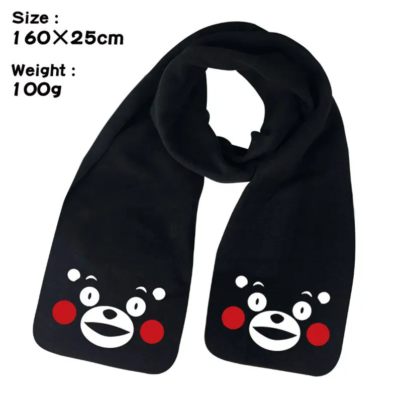 Danganronpa – Kumamon Bear Themed Cute Mufflers/Scarves (3 Designs) Caps & Hats
