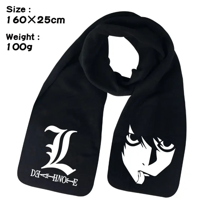 Death Note – L Themed Warm Muffler/Scarf Caps & Hats