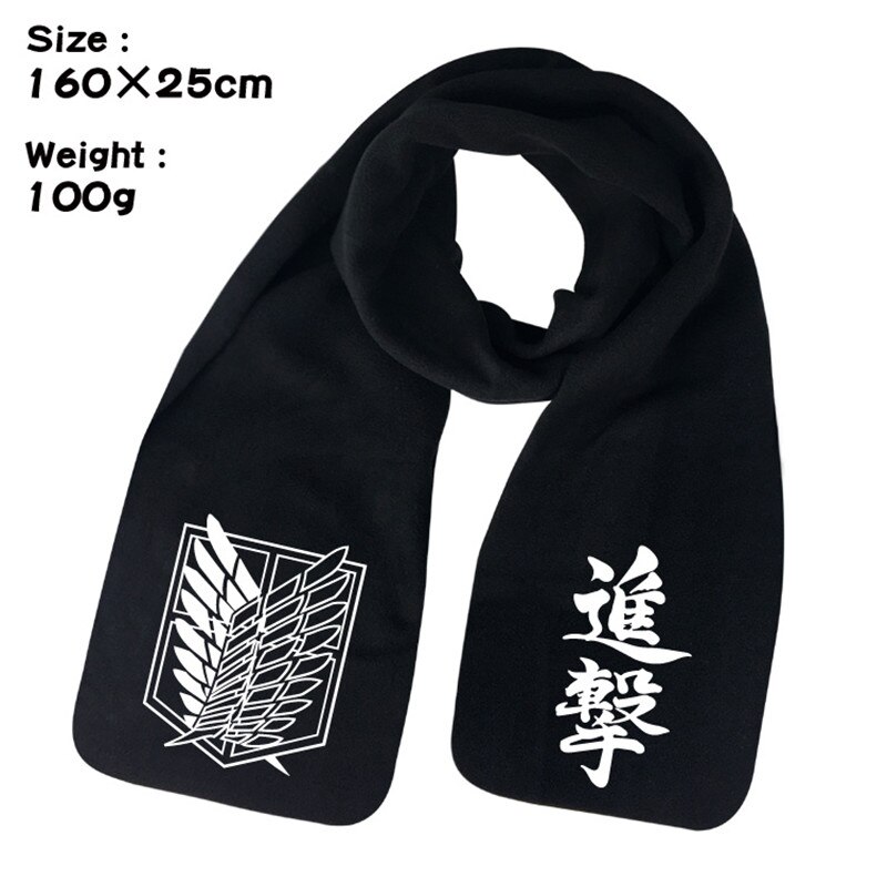Attack on Titan – Wings of Freedom Themed Mufflers/Scarves (3 Designs) Caps & Hats