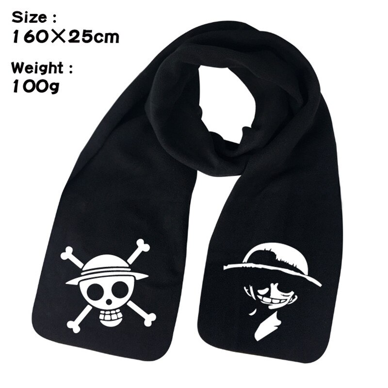 One Piece – Luffy Themed Stylish Mufflers/Scarves (2 Designs) Caps & Hats