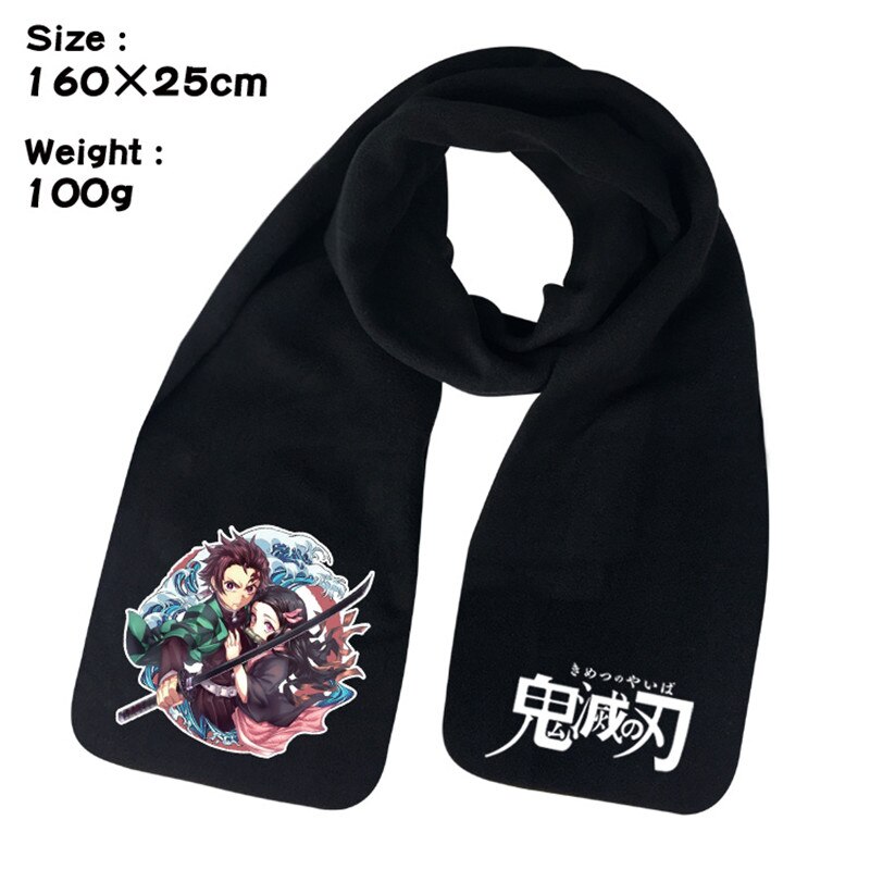 Demon Slayer – Different Cute Characters Themed Warm Scarves/Mufflers (10+ Designs) Caps & Hats