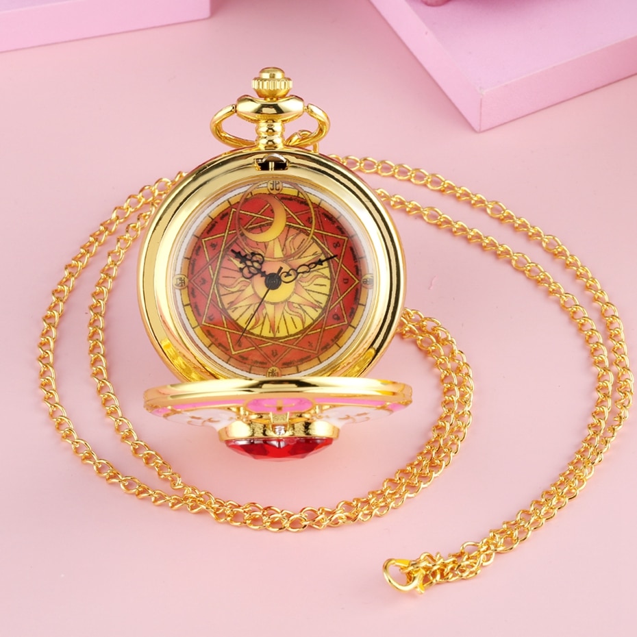 Rhinestone Themed Luxurious and Beautiful Pocket Watch for Women (3 Designs) Watches