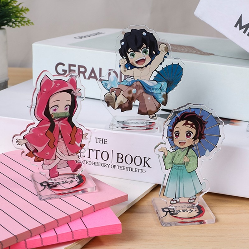 Demon Slayer – Different Characters Themed Cute Acrylic Stands (10+ Designs) Action & Toy Figures