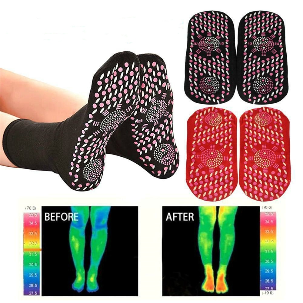 Self-heating Magnetic Socks for Men and Women for Winters (3 Colors) Shoes & Slippers