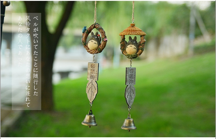 My Neighbor Totoro – Totoro Themed Wind Bell Ringing Showpiece (4 Designs) Action & Toy Figures