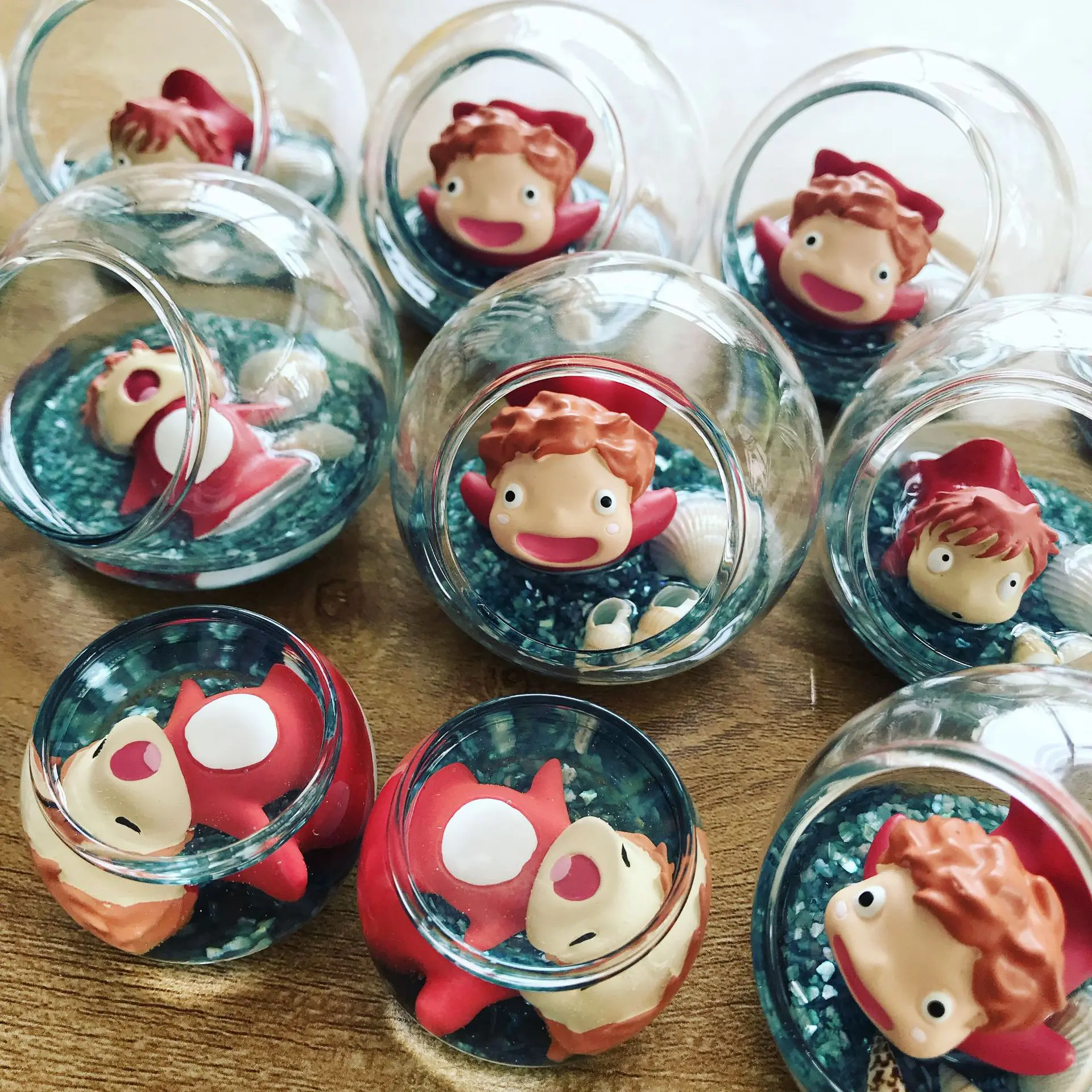 Ponyo – Ponyo Themed Cute and Wholesome Toy Figures (4 Designs) Action & Toy Figures