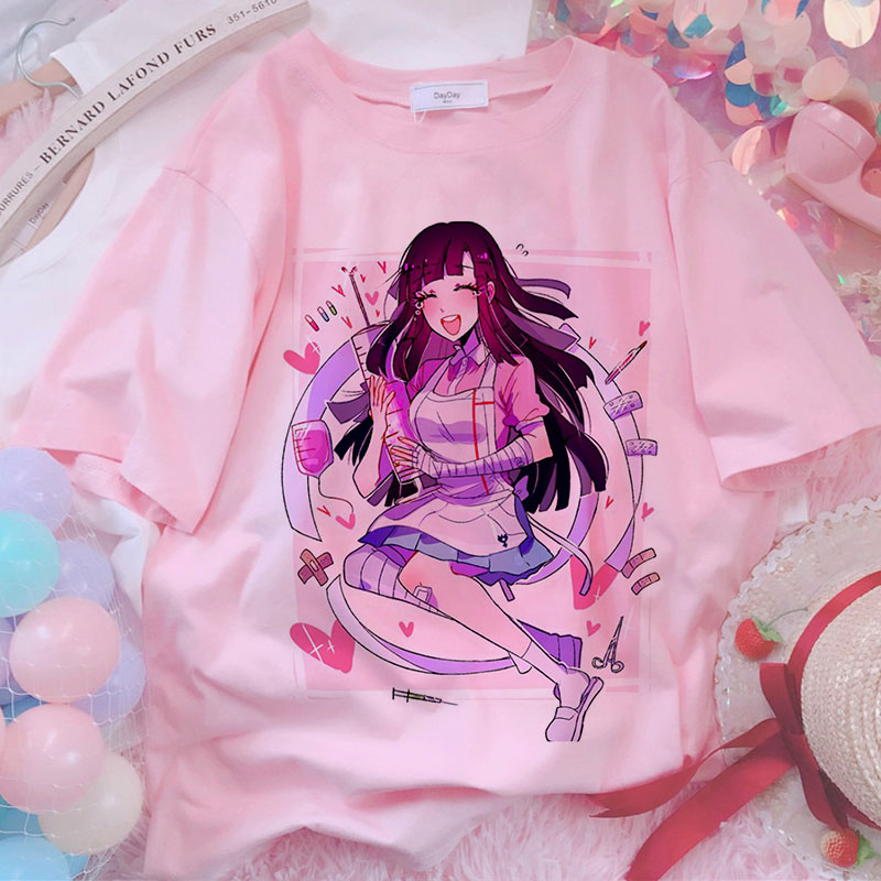 Women's Anime Graphic Lace Trim T-shirt | Boohoo UK