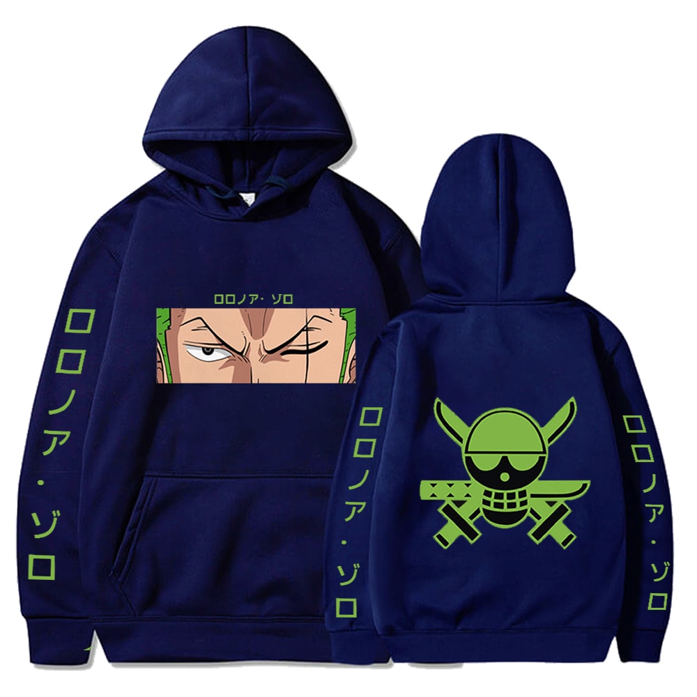 One Piece – Zoro Themed Stylish Hoodies (10+ Colors) Hoodies & Sweatshirts